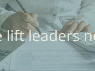 The Lift Leaders Need