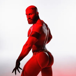 François Sagat. ©Maxwell Aurelien James - FANTASMA Circus Erotica