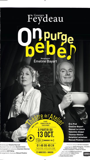 On purge bébé. Théâtre de l’atelier