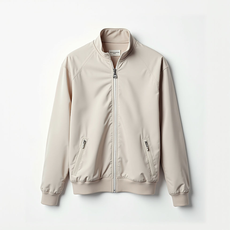 Zip Up Track Jacket