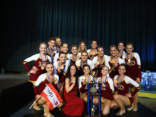 Erfolgreiche Cheerleading Europameisterschaft für die Österreichischen Teams
