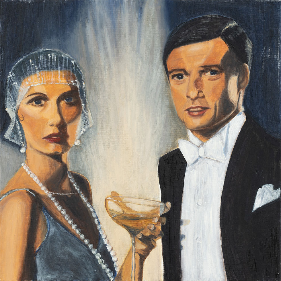 Gatsby: Robert Redford & Mia Farrow