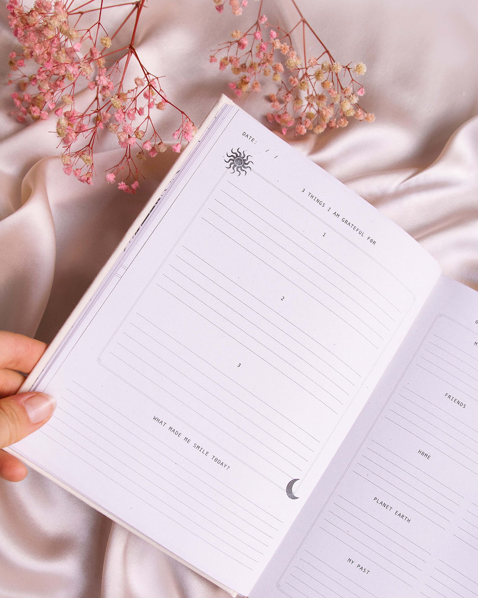 Thumbnail: Dreamy Moons | Gratitude Journal