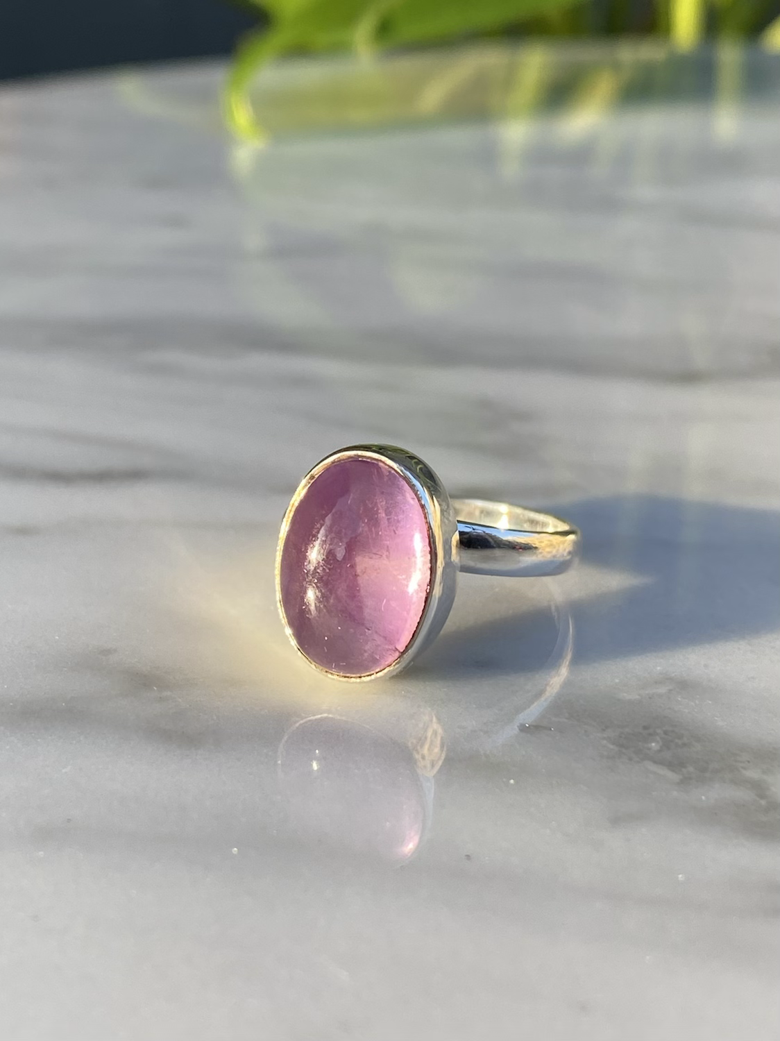 Amethyst Ring in Silver 925