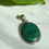 Thumbnail: Malachite Pendant large | set in silver 925