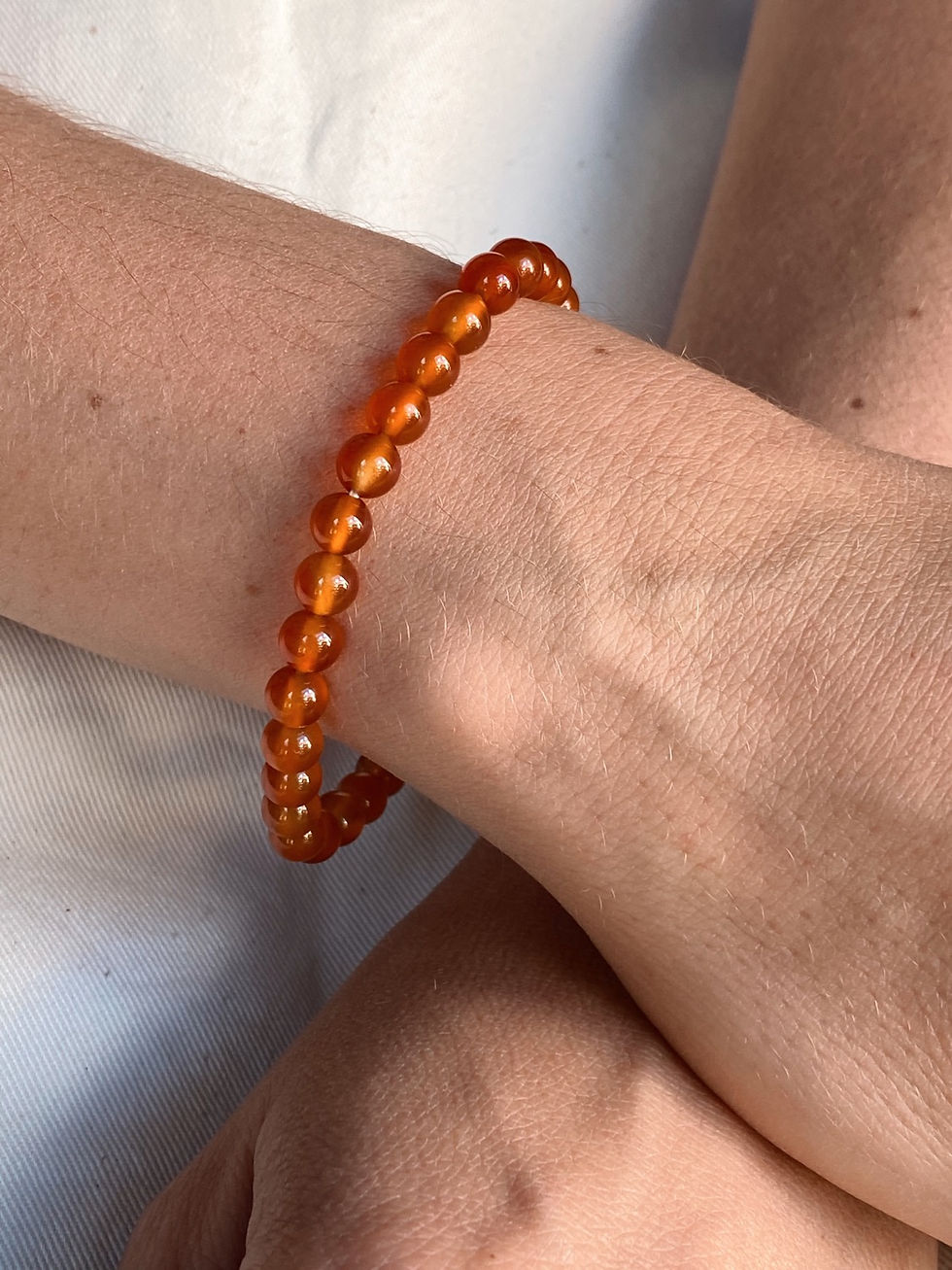 Thumbnail: Carnelian Crystal Bracelet