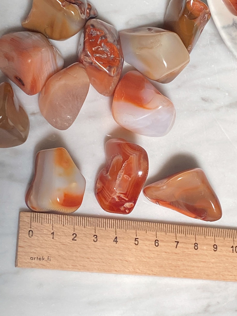 Thumbnail: Carnelian | freeform tumble stones