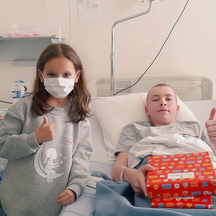 Distribution de sourires au CHU d'Amiens