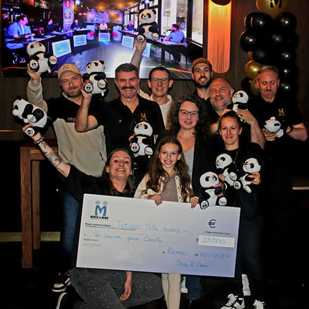 Soirée événement et belle surprise pour Camille.