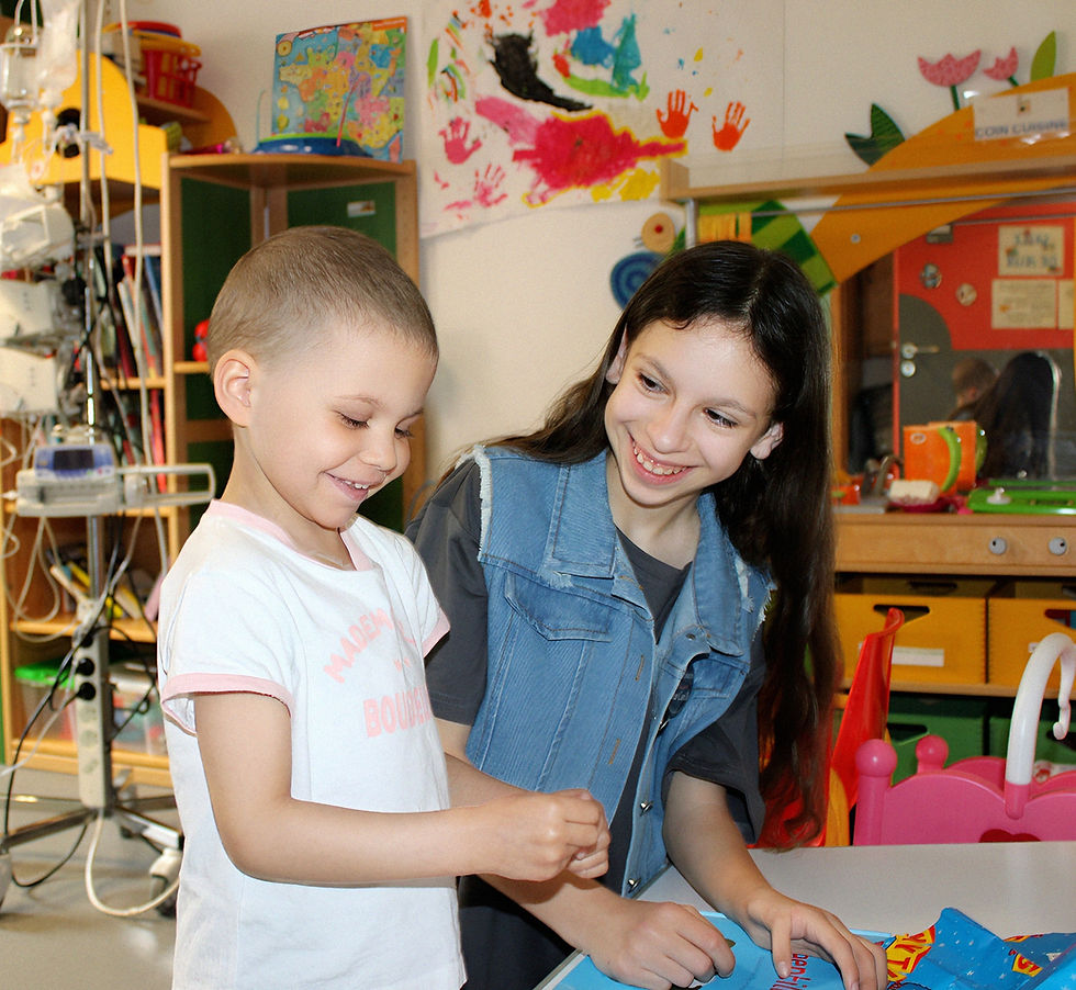 Distribution de sourires au C.H.U de Caen