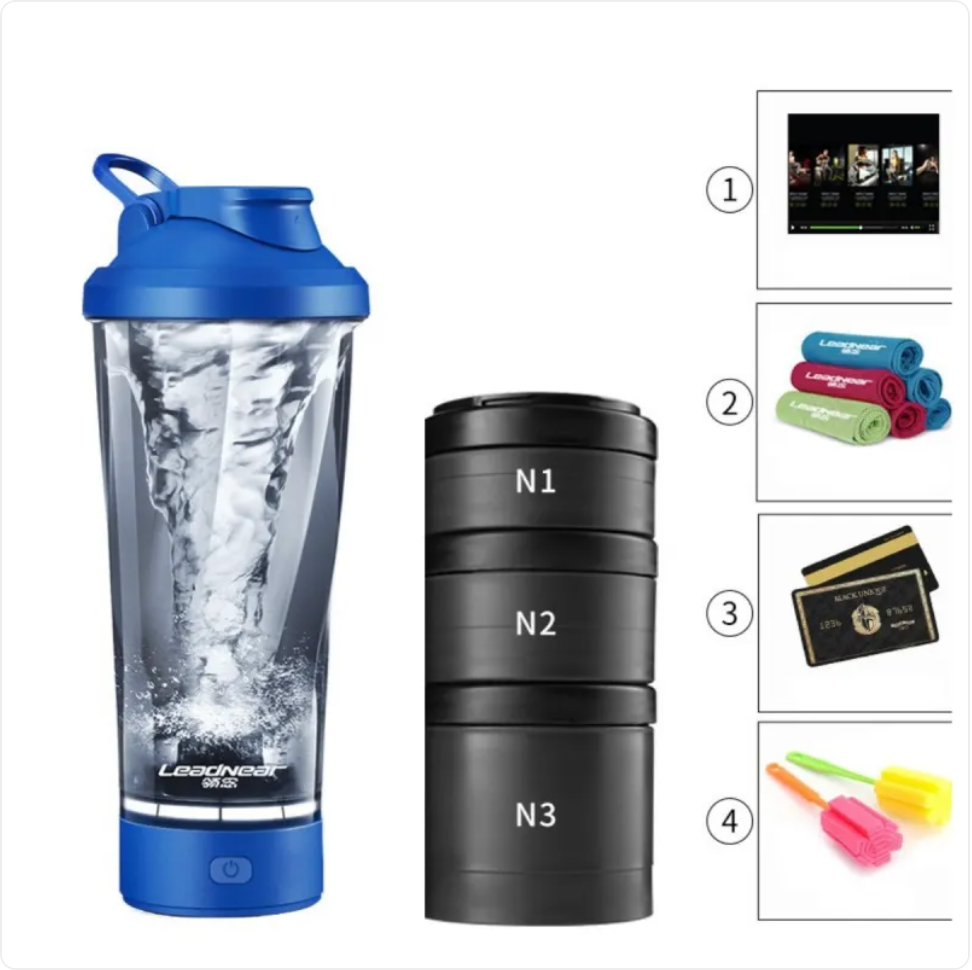 Miniatura: Portable Protein Shaker Bottle - Helpers