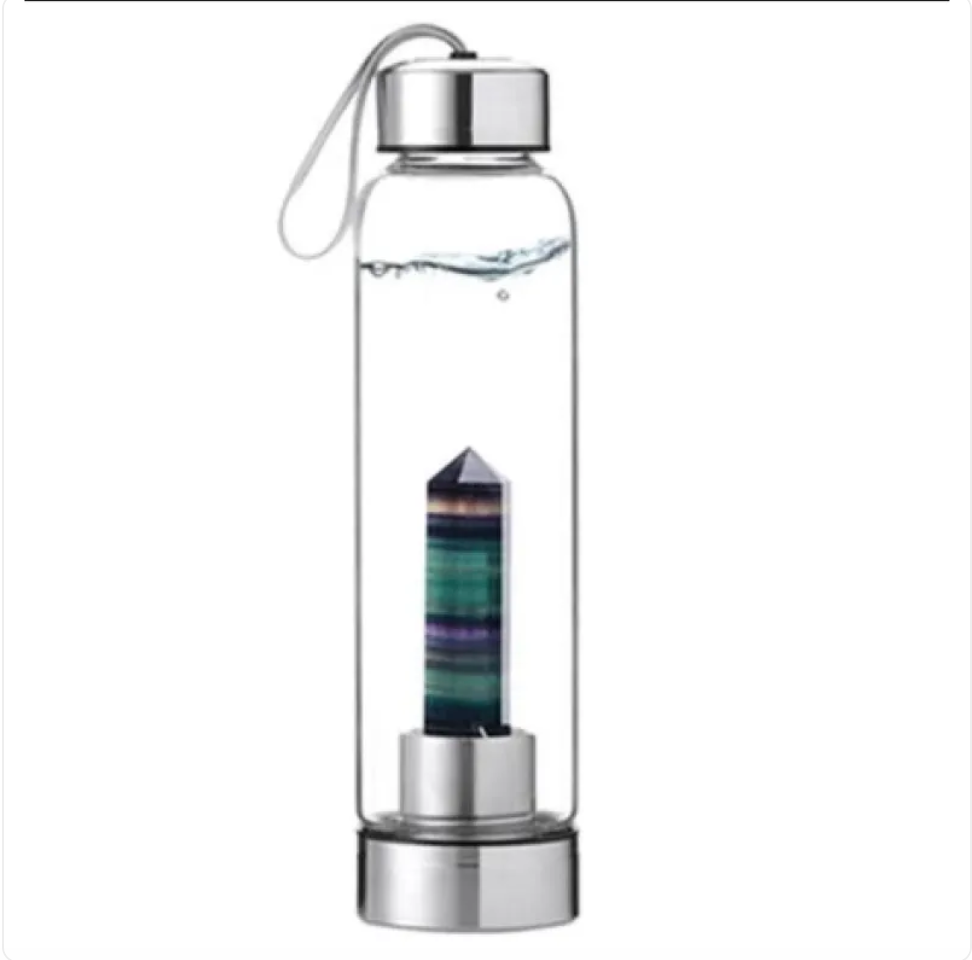 Miniatura: Crystal Bamboo Water Bottle - Helpers