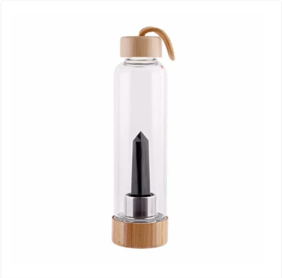 Miniatura: Crystal Bamboo Water Bottle - Helpers