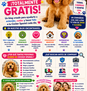 ¿Por qué el Cocker Spaniel sigue siendo uno de los perros familiares más queridos del mundo? 🐶❤️✨