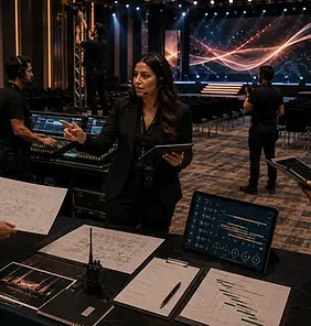 Professional event vendor and production coordination by Eventa PAI in the UAE