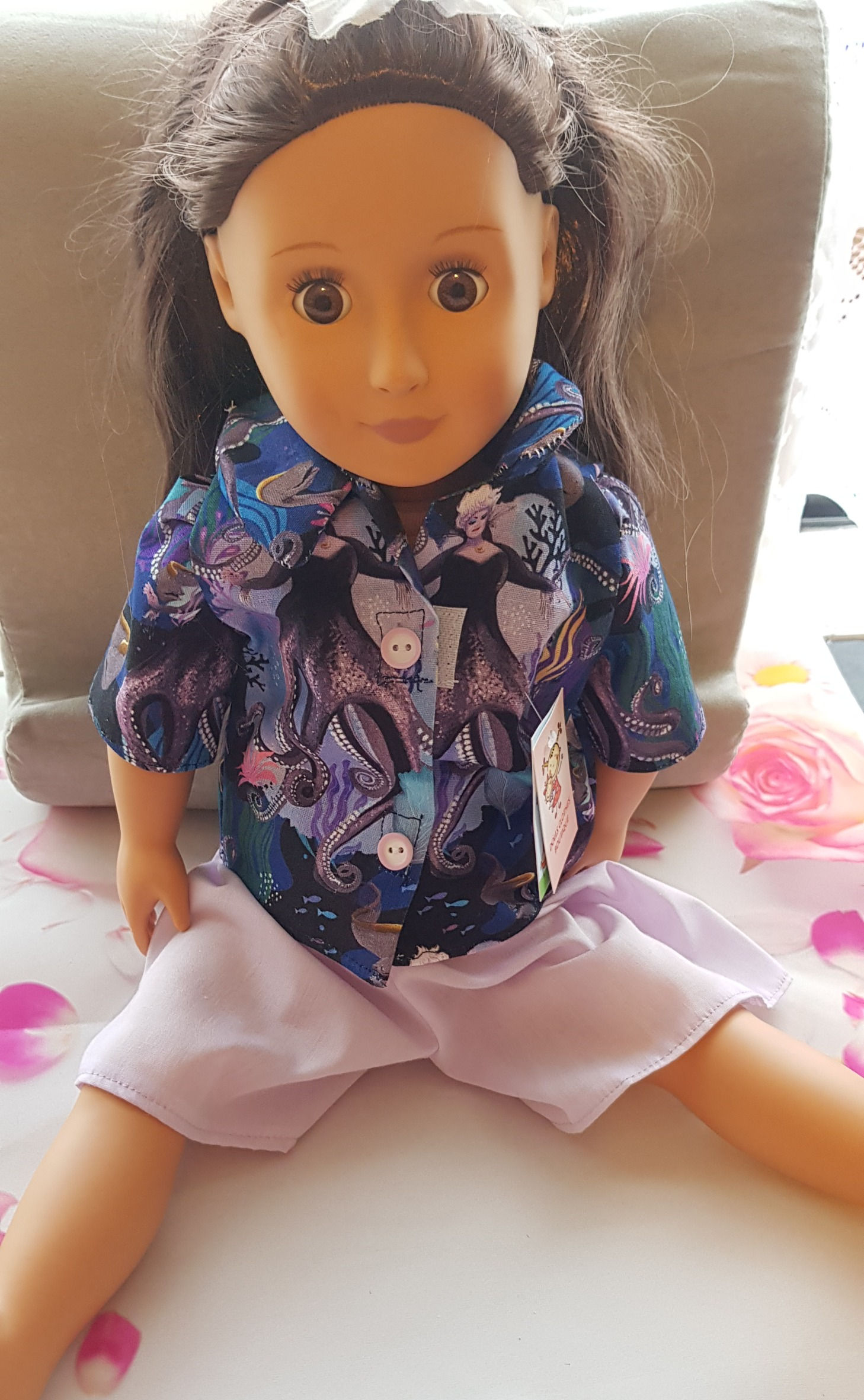 (A) 16-18" Shorts and Shirt