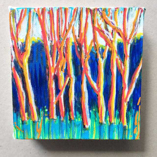 4x4 inch: Young Gums In New Zealand
