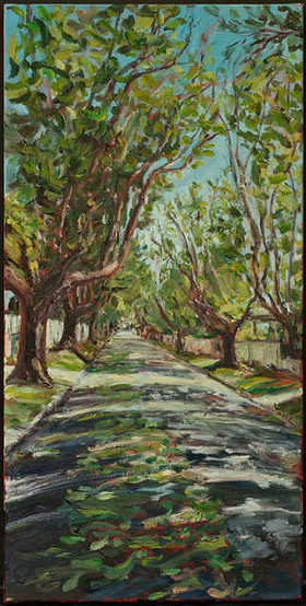 Laurel Avenue after the Rain