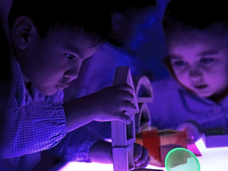 La luz como herramienta educativa: innovación sensorial en Infantil