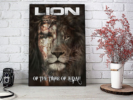 SALE OFF Lion of the tribe of judah poster