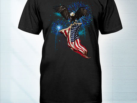(Fast Shipping) Eagle loyal to my country 4th july shirt