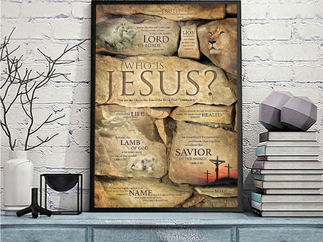 TREND Truth lord lion who is jesus poster