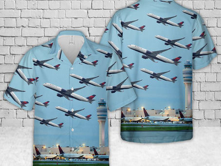 HOT Hartsfield-jackson atlanta international airport hawaiian shirt