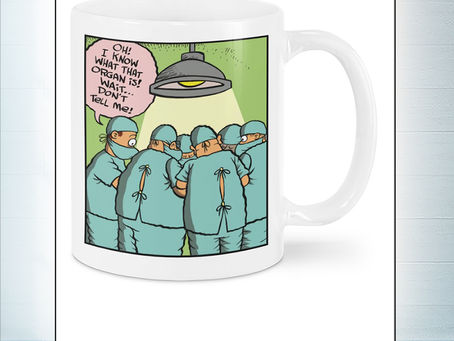 HOT Surgeon comic mug