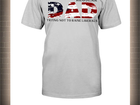 TOP Regular dad trying not to raise liberals shirt