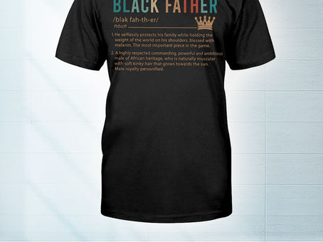 HOT Vintage Black father definition shirt