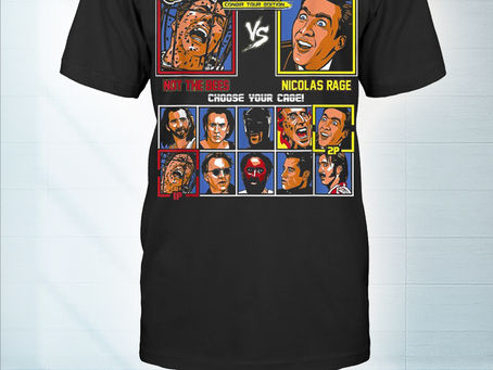TREND Cage fighter not the bees vs nicolas rage shirt