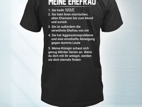 TREND Benutzerdefiniert 5 dinge die du wissen solltest über meine ehefrau shirt