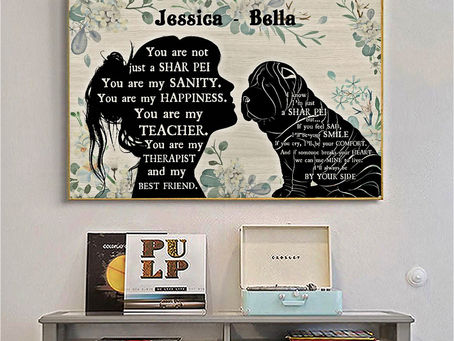BEAUTIFUL Personalized custom name you are not just a Shar Pei poster