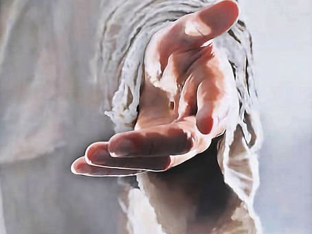 SALE OFF Poster Give me your hand Jesus