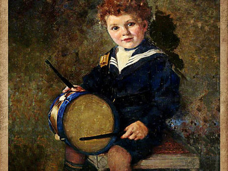 (Fast Shipping) Some boys are just born with drums in their souls poster
