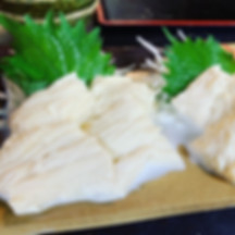 名黄（こがね）金ゆば刺し4人前