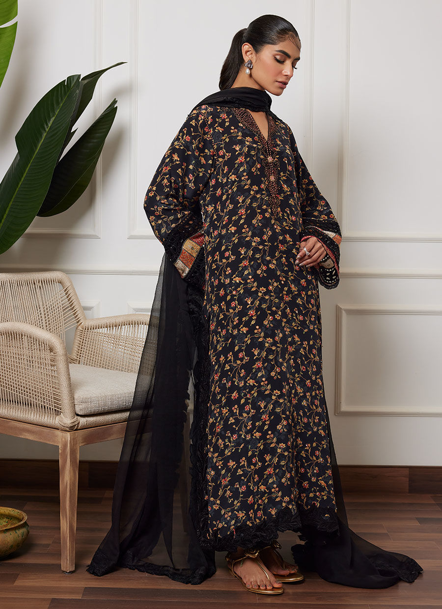 Thumbnail: Nailah Onyx Shirt and Dupatta