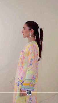Thumbnail: Blanca Raw Silk Kaftan