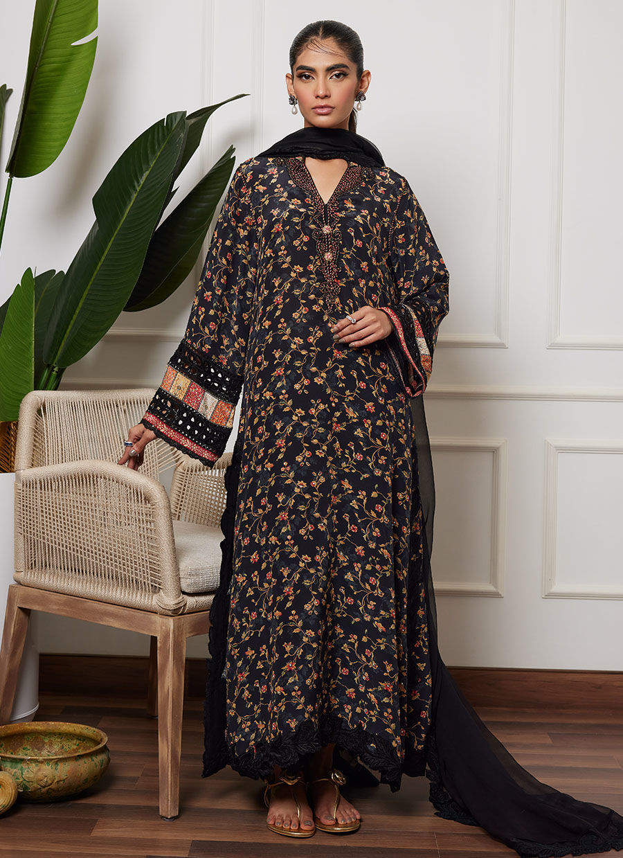 Thumbnail: Nailah Onyx Shirt and Dupatta