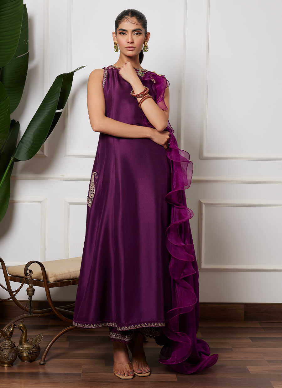 Thumbnail: Rehema Shirt and Pre-Draped Dupatta