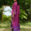 Thumbnail: Zahli Magenta Ombre Kaftan