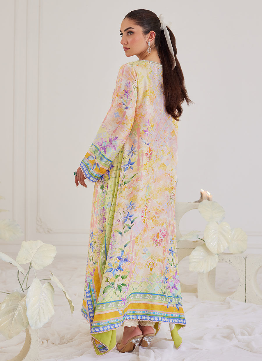 Thumbnail: Blanca Raw Silk Kaftan