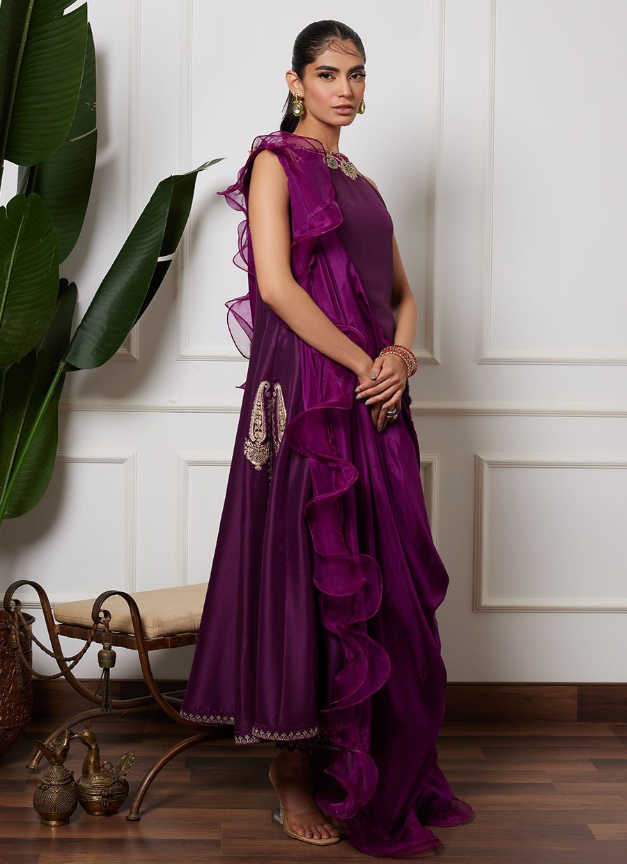 Thumbnail: Rehema Shirt and Pre-Draped Dupatta
