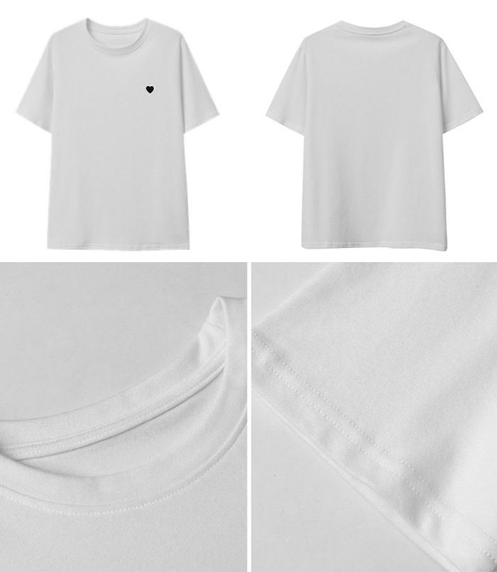 サムネイル： Tシャツ レディース 半袖 tシャツ 大きいサイズ ゆったり 綿100% 春新作 カットソー 白 無地 黒 パステルカラー ティーシャツ オーバーサイズ ロゴ