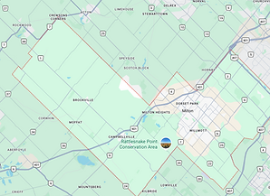 Google Maps view of Milton, Ontario – service area for Velora Water Systems luxury residential and light commercial water filtration