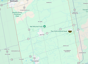 Google Maps view of New Tecumseth, Ontario – service area for Velora Water Systems luxury residential and light commercial water filtration