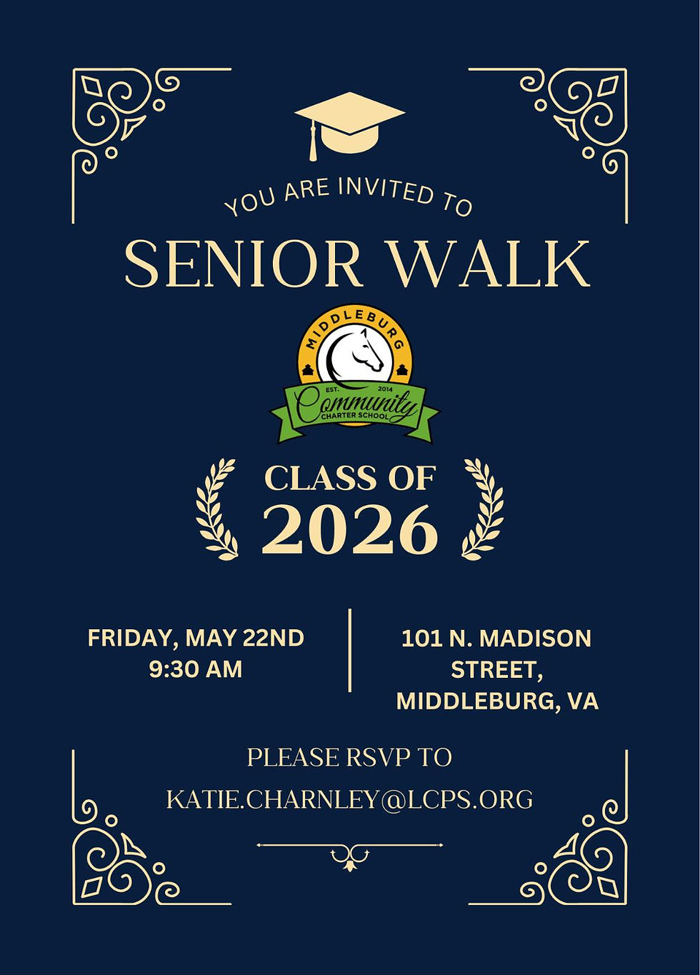 Senior Walk - Class of 2026