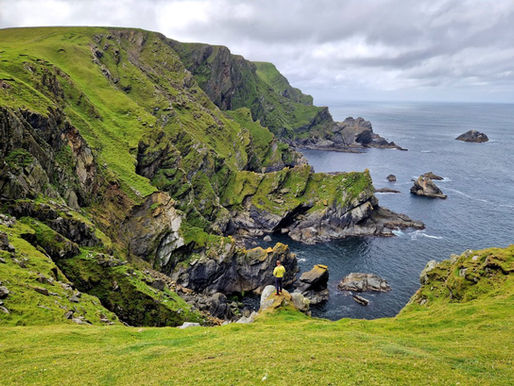 Cestopis z našeho letního putování po ostrovech Shetland a Orknejí. 2. část, Shetlandy a cesta domů