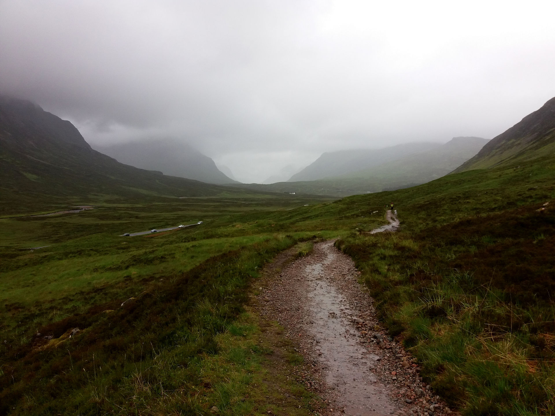 déšť v Glencoe :(