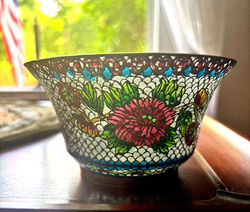 Translucent Cloisonne' Enamel Bowl